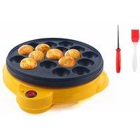 110V/220V Chibi Maruko Baking Machine Electric Takoyaki Maker Donut Octopus Ball 18 Holes Grill Pan Professional Cooking Tools