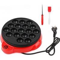 Electric Octopus Ball Baking Machine Maruko Maker With 18 Holes Grill Pan Professional Breakfast