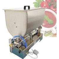 Stirring Filler Stainless Steel Pneumatic Paste Filling Machine For Peanut Butter Ketchup Cream Food Filling Machine