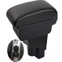 Car Honda Fit Jazz Armrest box central console storage case driver elbow support