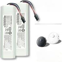 Original 12800mAh Lithium-ion Battery Pack P2008-4S2P-MMBK For Dreame Robot Vacuum Mop Cleaner D9 F9 L10 L10 Pro 4INR19/66-2