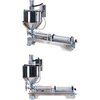 Horizontal Heating Stir Type Paste Filling Machine Commercial Stainless Steel Single-Head Quantitative Filling Machine