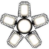 300W LED Garage Light Bulb E27/E26 Deformable Foldable Lamp For Home Warehouse Workshop Basement Spotlights Cold/Warm AC100-277V