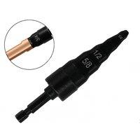 Hexagonal Handle Copper Tube Expander Tool for Air Conditioner Pipe 1/4 3/8 1/2 5/8 3/4 Inch Hand Drill Compatible Durable Kit