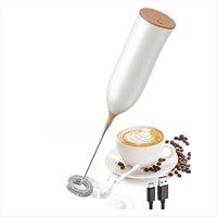 Milk Frother Rechargeable, Rechargeable Milk Frother Handheld Powerful Coffee Frother for Coffee