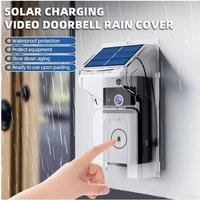 Waterproof Wireless Doorbells Solar Charge Cover Digital Door Peepholes Wifi Security Camera