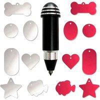 For Cricut Joy Engraving Tip Etching Tool with 2 Colors and 7 Lovely Blank Tags cricut joy