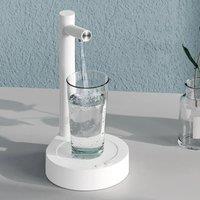 Gear Electric Table Water Dispenser USB Rechargeable Smart Water Bottle Pump With Base Automatic