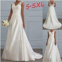 Dresses On Sale Clearance Women Fashion Solid Lace Patchwork Sleeveless Party Long V-Neck Cocktail