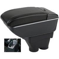 Car 208 Armrest box central console storage case driver elbow support rest arm
