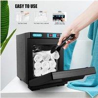 UV Hot Towel Warmer Cabinet 5L 150W Hot Bath Towel Warmer with Aluminum Chamber Fast Heating for