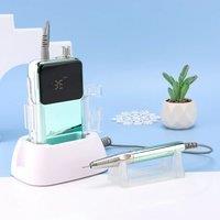 New 35000 RPM Electric Nail File Cordless Professional Brushless Nail Drill Machine