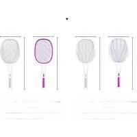 10LED Trap Mosquito Killer Lamp Electric Flies Swatter USB Rechargeable Summer Mosquito Trap Racket