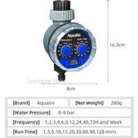 Garden Watering Timer Ball Valve /Solenoid Valve Irrigation Controller Home Garden Automatic