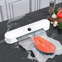 Automatic Vacuum Sealer Machine For Food Storage With 10pcs Free Food Saver Bags 220V Sealing