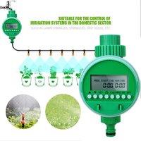 Intelligence Garden Water Timer Valve Watering Control Device Lcd Display Electronic Automatic