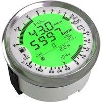 New Type Auto 6 in 1 Multifunction Digital GPS Speedometers Tachometers 8-16v Voltmeters Fuel Gauges 0-5bar Oil Pressure Gauges