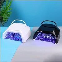 Advanced Unique Mirror-finish Interior Dual Light Nail lamp Rechargeable Portable 86W LED UV Nail