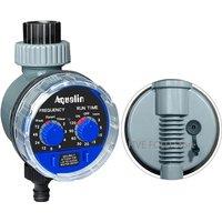 Upgraded Version Garden Water Timer with Rain Sensor Hole Garden Irrigation Controller Watering