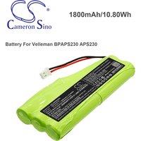 CS 1800mAh/10.80Wh Battery for Velleman APS230 BPAPS230