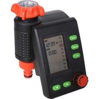 Large Screen LCD Display Solenoid Valve Water Timer EU Standrad Digital Irrigation Timer Garden