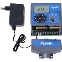 8 Stations Garden Automatic Irrigation AC 230V Input Controller Water Timer Watering System with EU