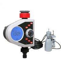 One Outlet LCD Display Garden Watering Timer Digital Electronic Automatic Solenoid Valve Rain