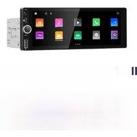 Carplay Auto 1 Din Radio Android Car Multimedia for VW Volkswagen Scirocco 2 II Mk2 1981-1992 6.86" Stereo Head Unit Autoradio