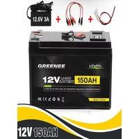 Upgrade Lithium Battery 12V LiFePO4 Rechargeable Battery Up to 4000+ Cycle Times For Small UPS Solar Power Fish Finder Toys Car