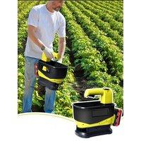 Lithium battery fertilizer diffusion and seeder portable agricultural fertilizer diffusion machine grass seeds and vegetables