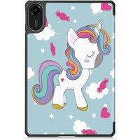 For Xiaomi Redmi Pad2 11" Case Tri-Folding Flip Stand Case Funda for Xiaomi Redmi Pad2 11" Tablet with Auto Sleep Cover