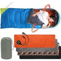 Outdoor USB Heating Sleeping Mat Outdoor Electric Heating Pads Camping Heated Sleeping Mattress