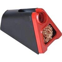 HOT-Electric Soldering Iron Stand Holder With Welding Cleaning Copper Ball High Temperature Quality Safety