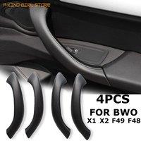 2/4pcs Car Interior Handle Inner Door Armrest Panel Pull For BMW X1 X2 F48 F49 51417417513 High Quality Car Inner Door Handle