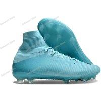 Waterproof KnitFG Football Shoes Men Women's Eleventh Generation High Top Soccer Shoes Agency