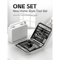 Impact Drill Tool Kit Toolbox Daily Household Hardware Repair Set Multifunctional Electrical Repair Combination Set Tools