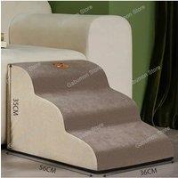 Dog House Dog Stairs Pet 2/3 Steps Stairs for Small Dog Cat Pet Ramp Ladder Anti-slip Removable Dogs