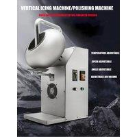 Multi-functional Almonds Chocolate Coating Machine Peanut Vertical Hot and Cold Air Sugar Coating Pan Machine