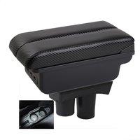 Car Armrest box Citroen C-Elysee Elysee Peugeot 301 central console storage case driver elbow support rest arm