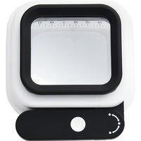 Magnifying glass for elderly reading, hd, high-magnification folding, professional led illuminated desktop, reading with scale