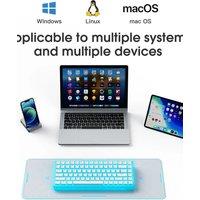 Onikuma G30 Wired Mechanical Gaming Keyboard 84 Keys Rgb Lighting Ultra-Low Latency E-Sports Dedicated Fps/Moba Suitable for Pc Laptop