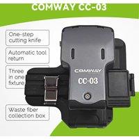 COMWAY CC-03 One-step Fiber Cleaver Original High Precision Cutting Knife Automatic High Precision Fiber Cutter 48000 Blade Life
