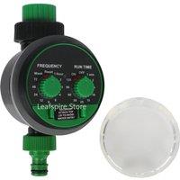 Ball Valve Electronic Water Timer Two Dial Garden Automatic Irrigation Controller Drip Irrigation
