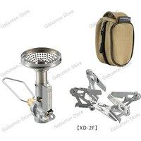 Outdoor Ultralight Camping Gas Stove Campingmoon XD-2F Split Gas Burner Cooking Stove With Bag