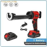 18V Electric Glue Gun Glass Glue Caulking Gun Wireless Doors Window Electric Sewing Glue Tool Makita Li-ion Battery with Battery