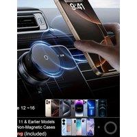 360 Magsafe Car Phone Holder Mount for iPhone Pro Max Android Magnetic Air Tesla Model Y 3 X Mobile
