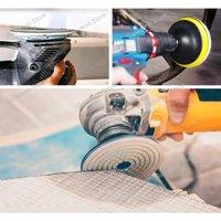 8pcs 5 inch 125mm Diamond Polishing Pads Kit Wet/Dry for Granite Stone Concrete Marble Polishing Use