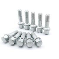 10Pcs New Silver Wheel Lug Bolts For Mercedes-Benz X204 X164 W463 W164 V251 W220 0009905307