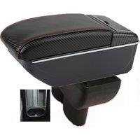 Car Touran Caddy Armrest box central console storage case driver elbow support rest arm