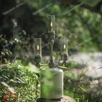 Camping Candle Lamp Portable Outdoor Gas Lamp Campingmoon T-1 T-4 Night Light Camping Gas Lantern
